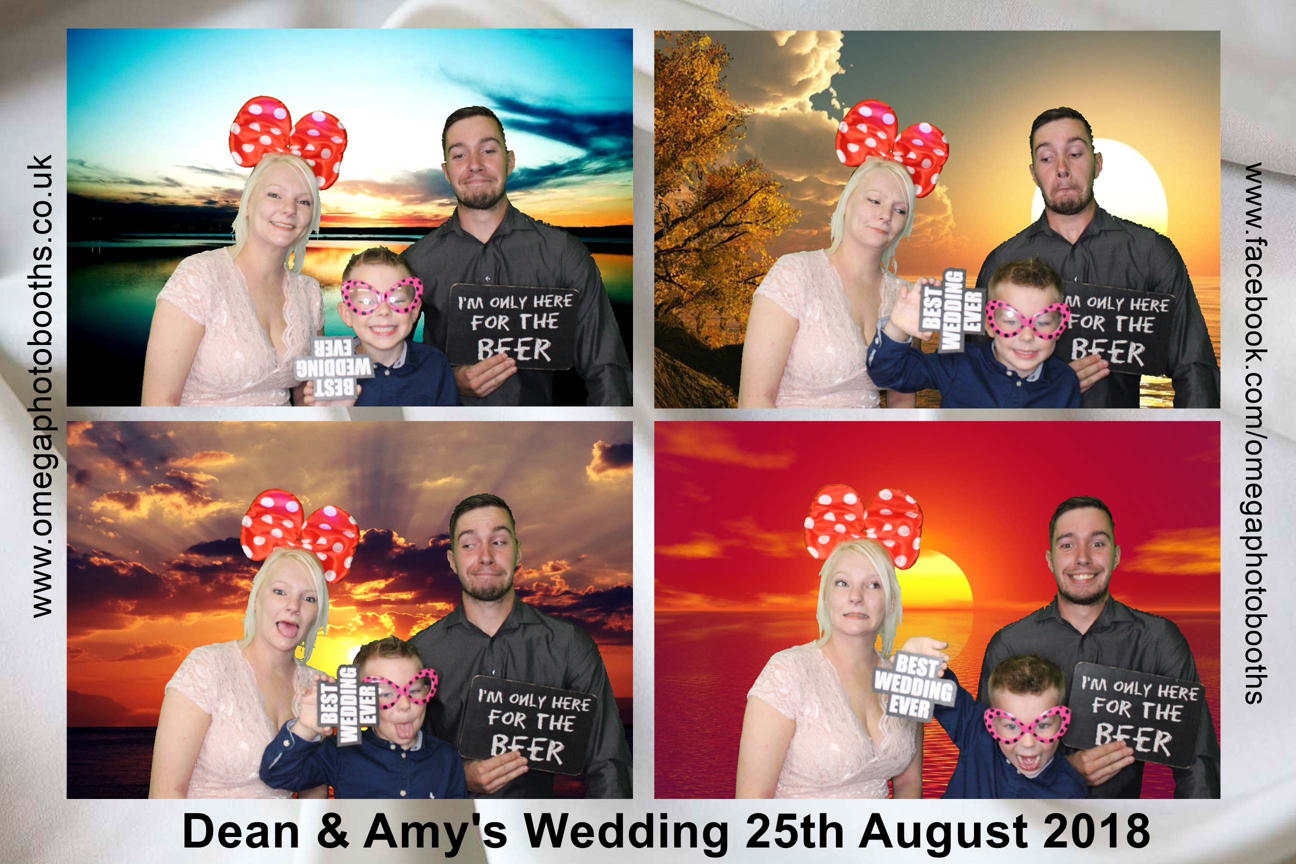 Dean & Amy's Wedding | View more photos from the event at gallery.omegaphotobooths.co.uk/u/Omega-Photobooths/Dean-Amys-Wedding
